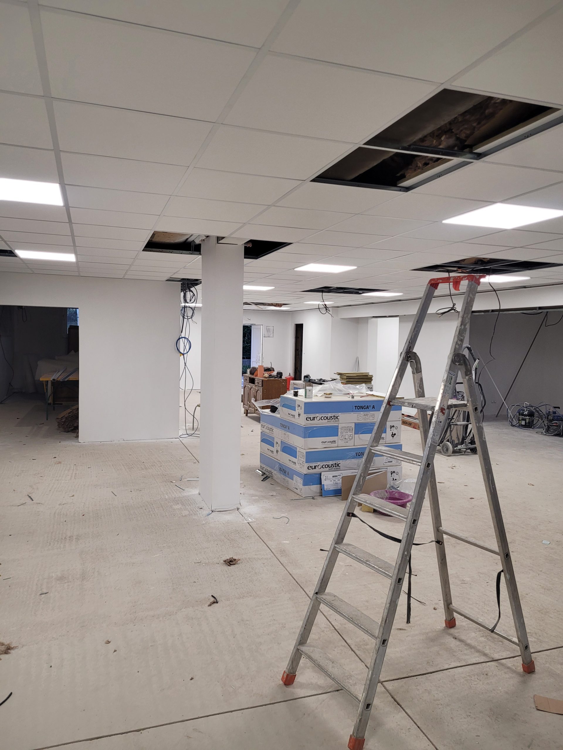 Travaux d'installation électrique neuve PANNELEC