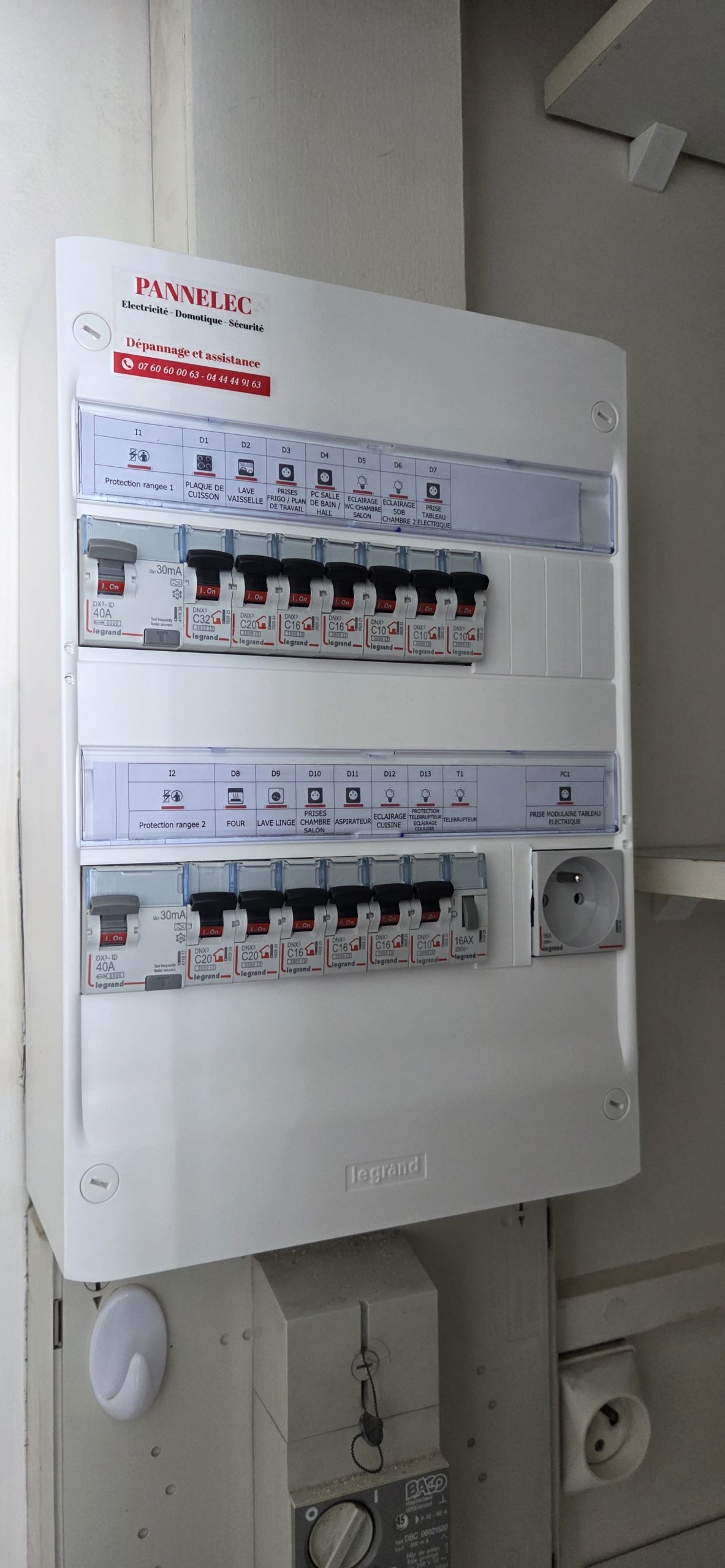 Intervention électrique PANNELEC